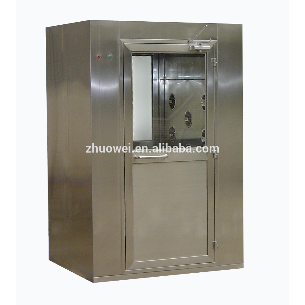 air shower with interlocked System