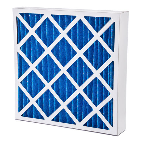 Disposable Panel Filter Air Filter Media with Metal Backing