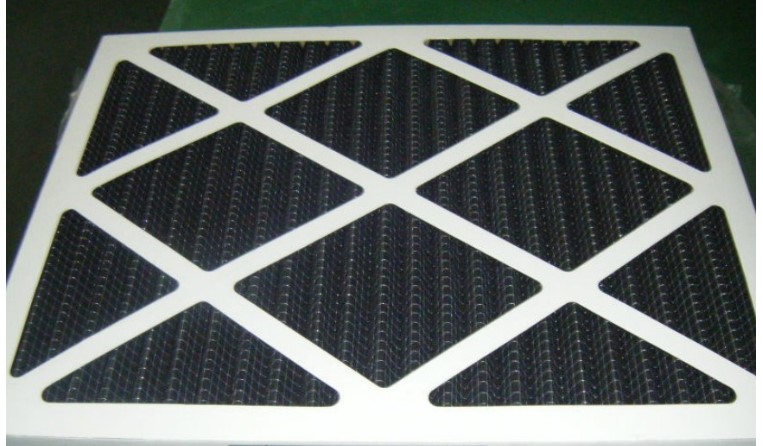 G4 Cardboard Activated Carbon Filter Pleated Carbon Pre-Filter